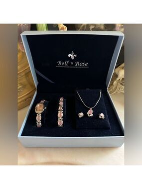 Bell & Rose Jewelry Set (Read Description)